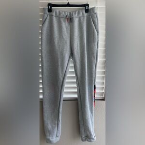 Women’s Gray Cotton Activewear Sweatpants Camo Leg Pattern Size 3XL (runs small)